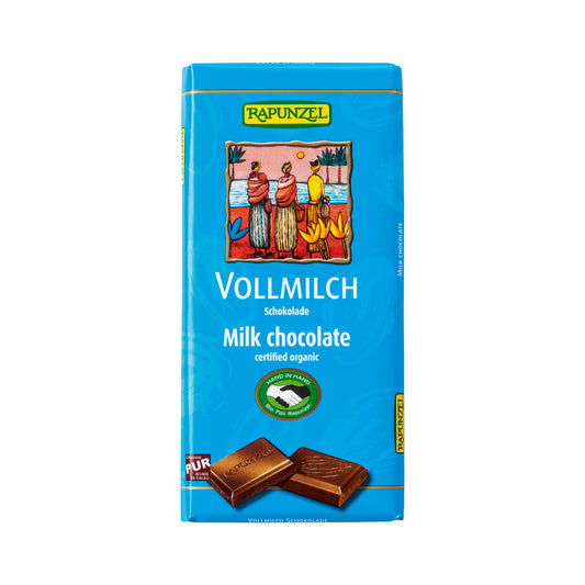 665281 Čokoláda mléčná 38 % 100 g BIO   RAPUNZEL-1