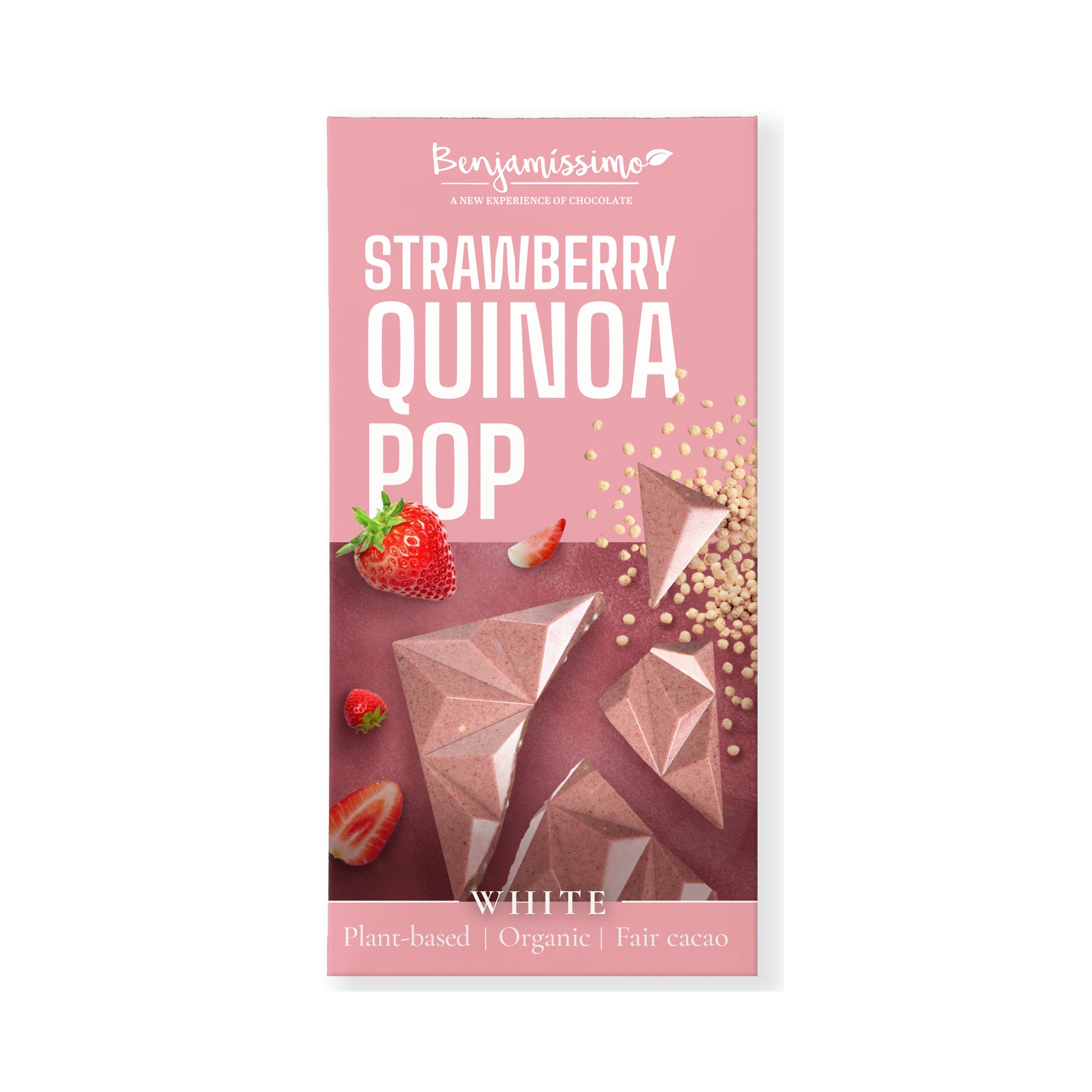 665360 Tabulka kakaová bílá jahoda-quinoa 60 g BIO   BENJAMÍSSIMO-1