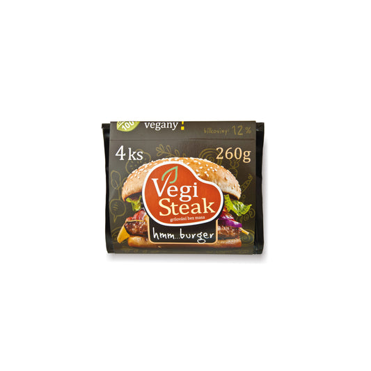 712131 Vegi steak hmm...burger 260 g   VETO ECO-3