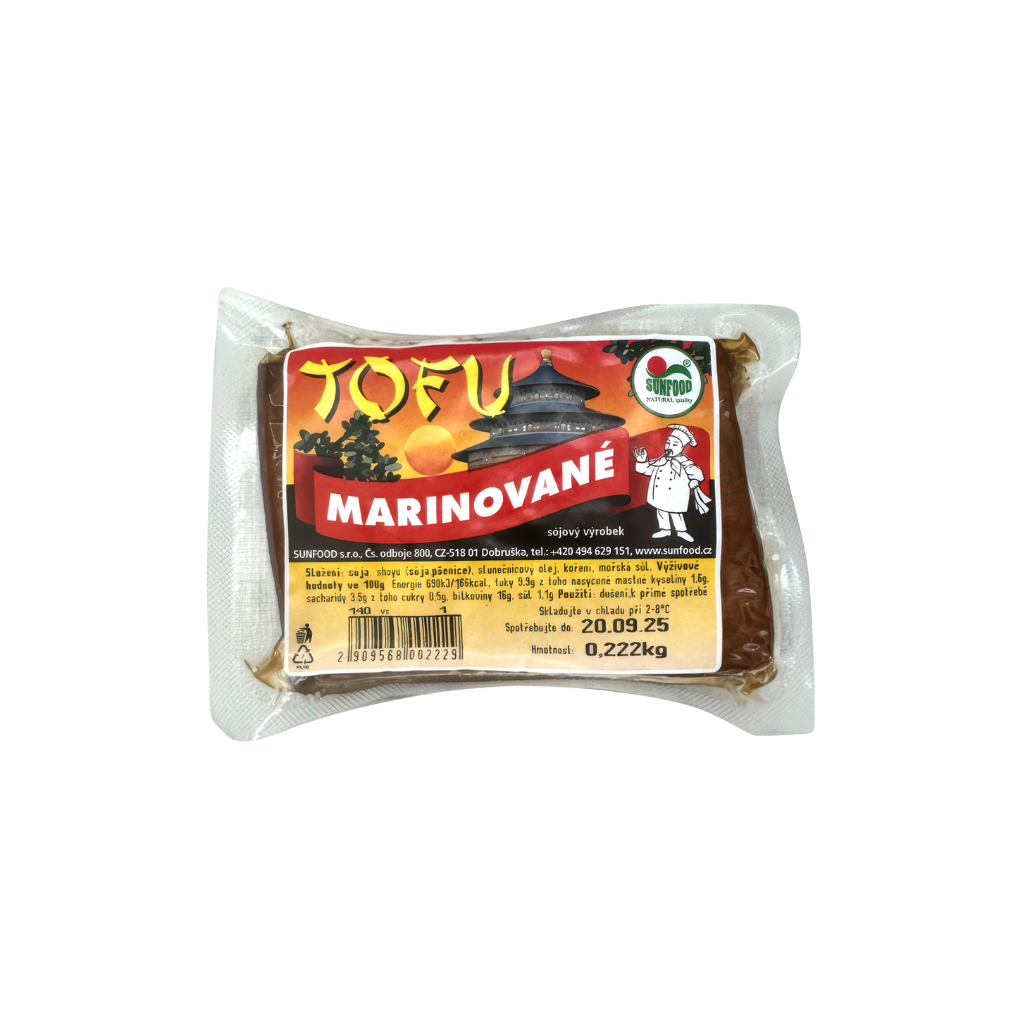 713001 Tofu marinované   SUNFOOD-1