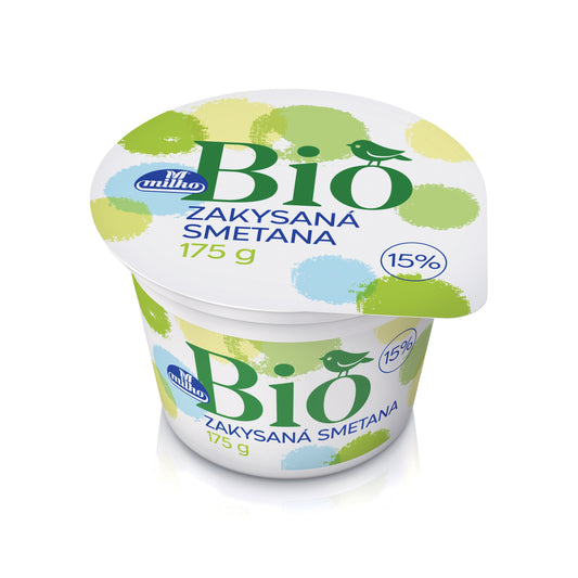 720052 Smetana zakysaná 175 g BIO   POLABSKÉ MLÉKÁRNY-1