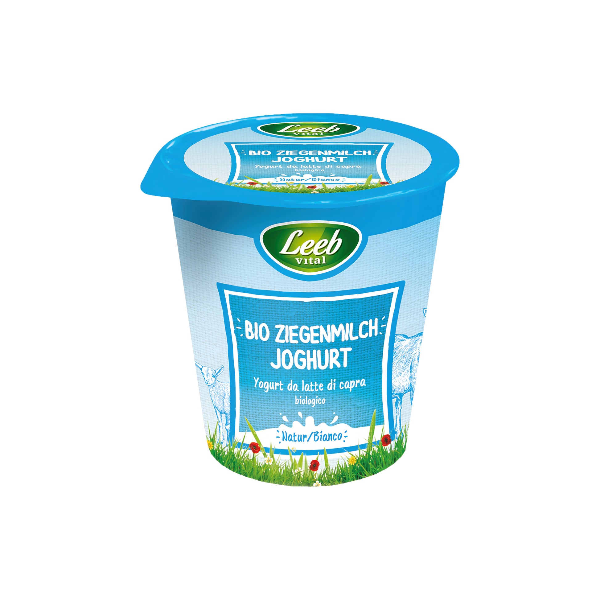 720243 Jogurt kozí bílý 125 g BIO   LEEB-1