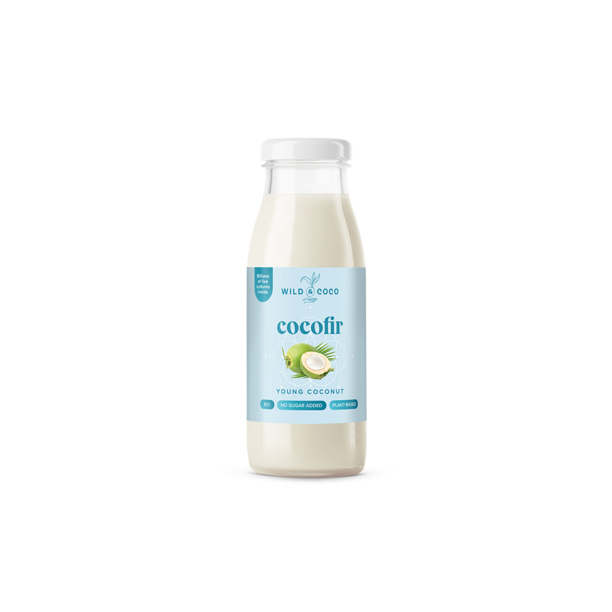 730089 Nápoj kokosový Cocofir Young Coconut 250 ml BIO   WILD & COCO-1