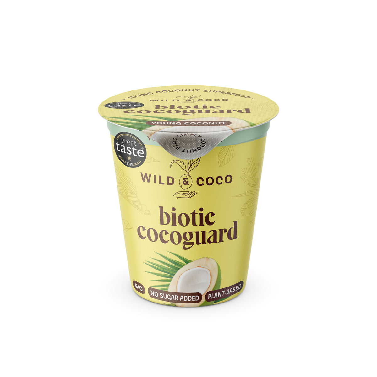 730096 Dezert kokosový Biotic Cocoguard Young Coconut 150 ml BIO   WILD & COCO-1