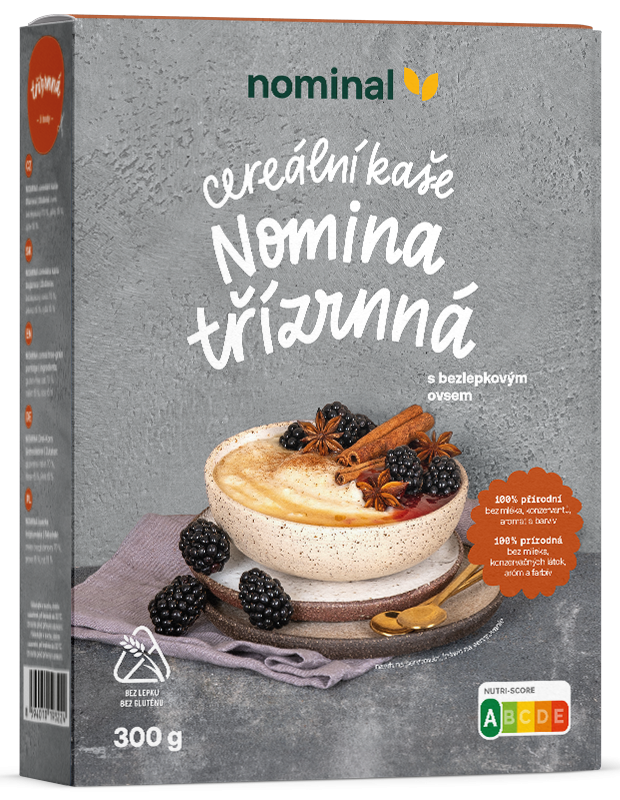 NOMINAL kaša trojzrnná 300g