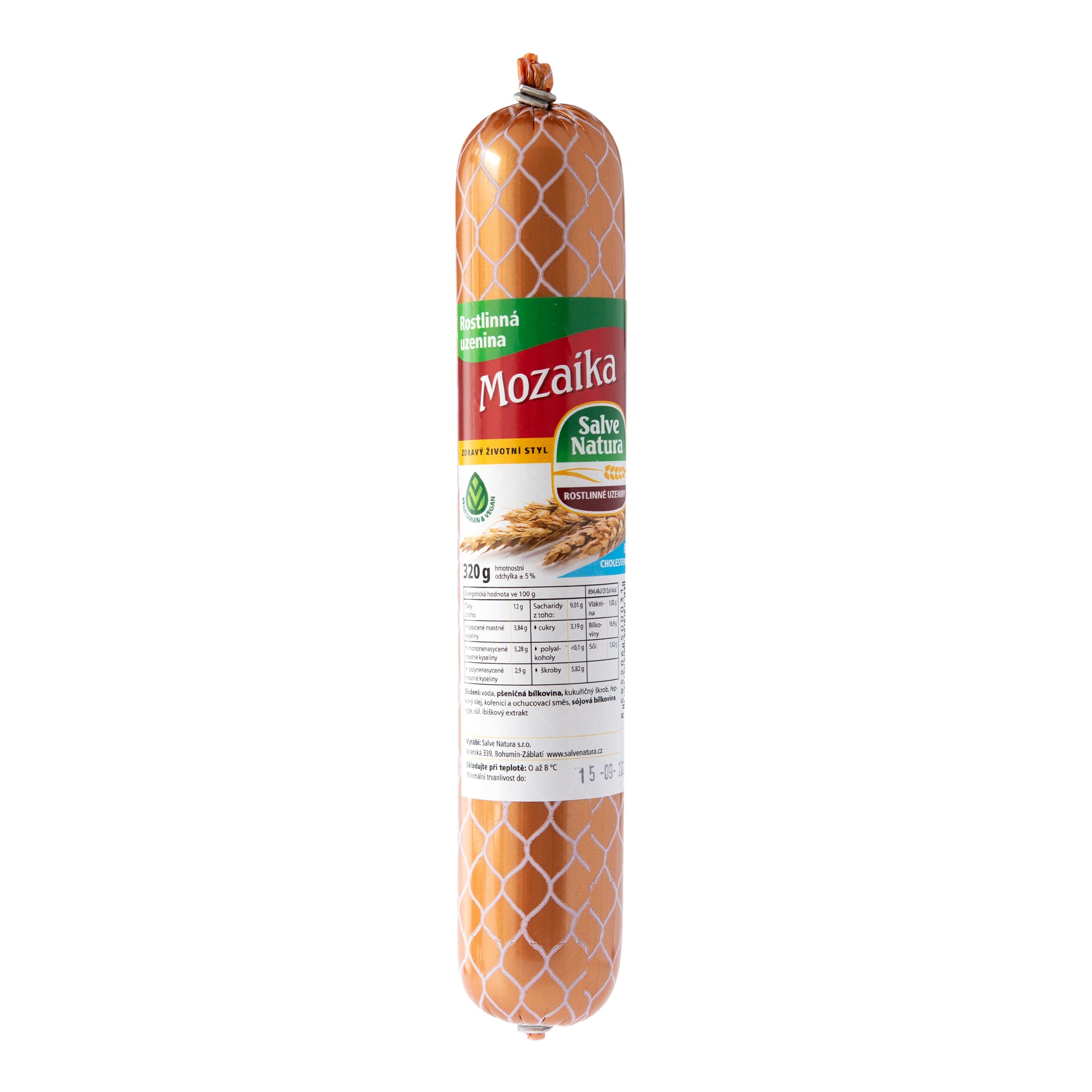 742028 Mozaika rostlinná uzenina 320 g   SALVE NATURA -2