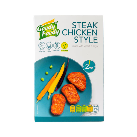 742051 Veganská alternativa kuřecího řízku 145 g   GOODY FOODY-1