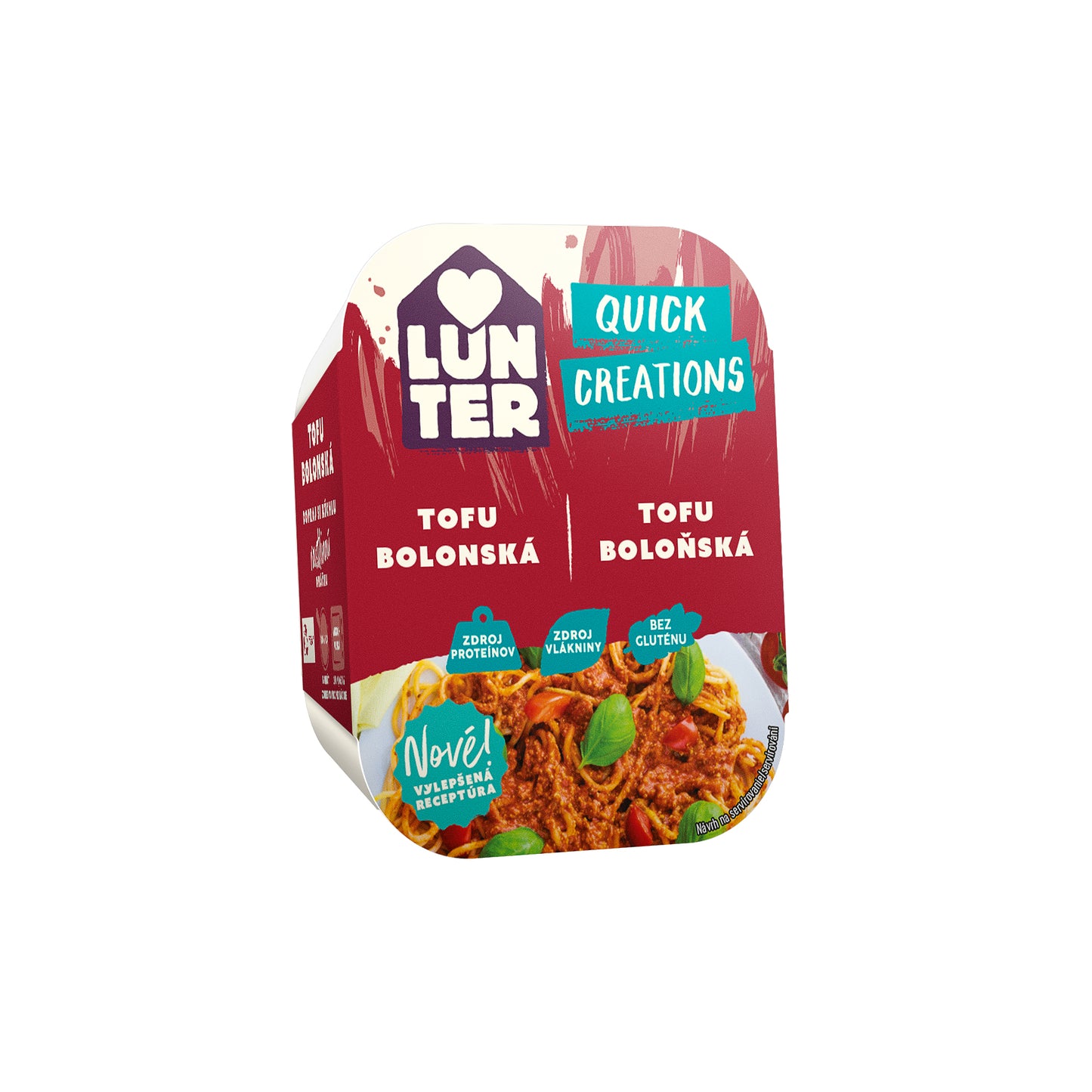 742137 Tofu Boloňská Quick Creations 190 g   LUNTER-1