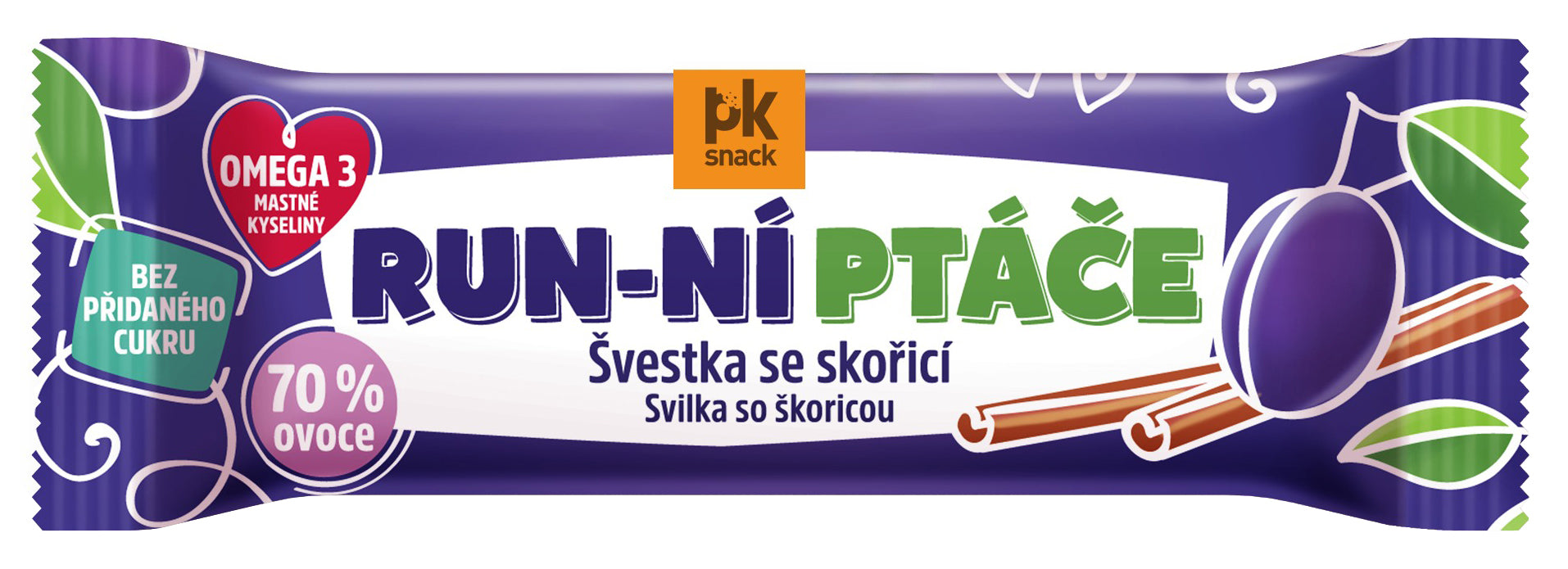 Tyčinka run-ní ptáče slivka so škoricou 30 g