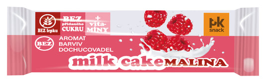 Tyčinka Milk Cake malina 30 g
