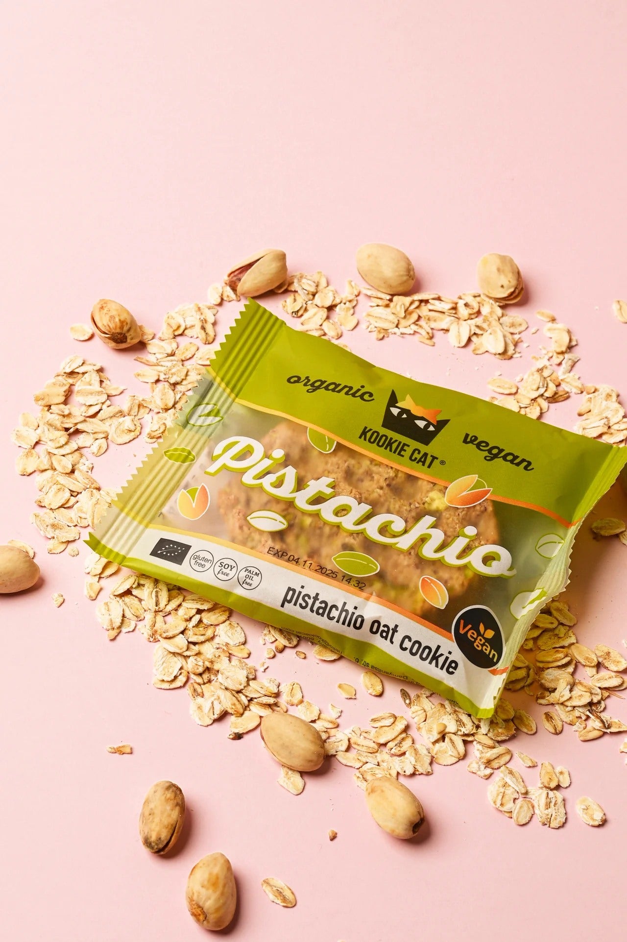Kookie Cat sušienka pistácia 50g bio