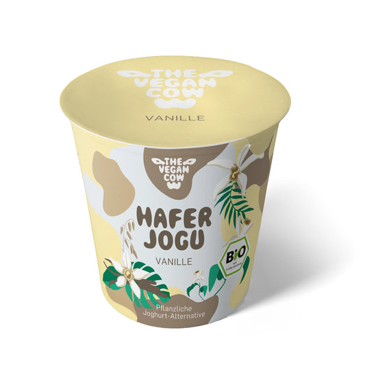 750021 Dezert ovesný fermentovaný s vanilkou 150 g BIO   THE VEGAN COW-1