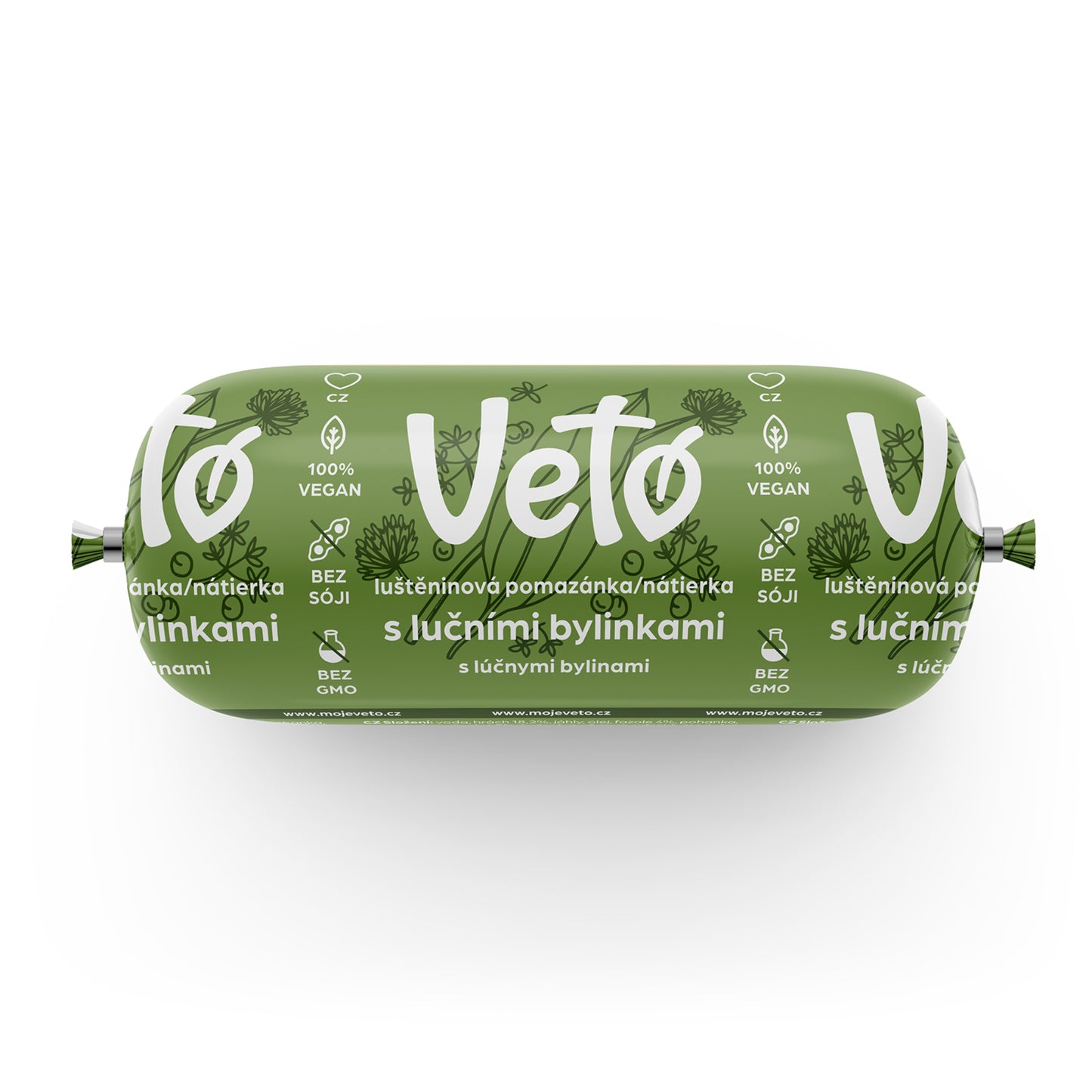 752093 Pomazánka s lučními bylinkami 100 g   VETO ECO-1