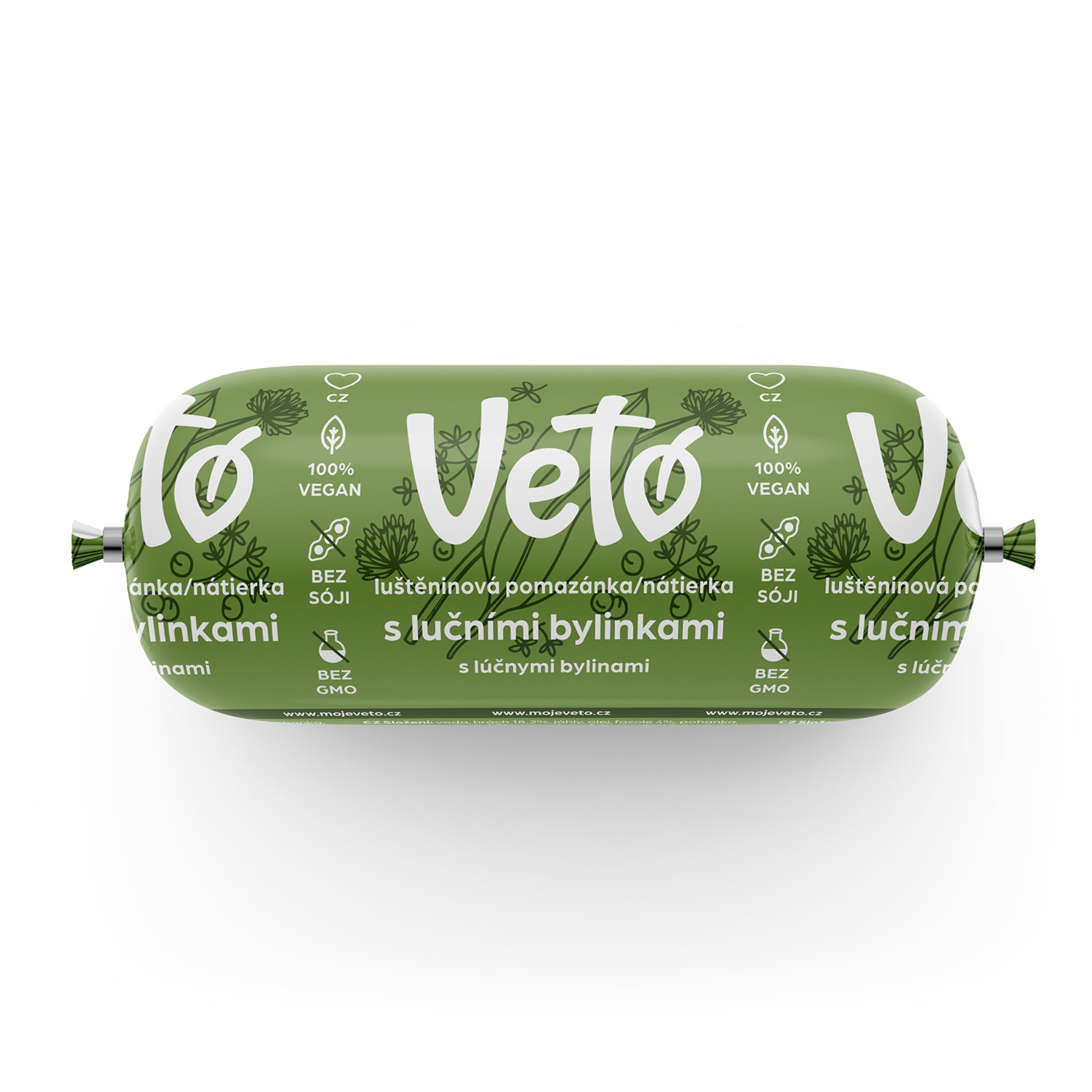 752093 Pomazánka s lučními bylinkami 100 g   VETO ECO-1