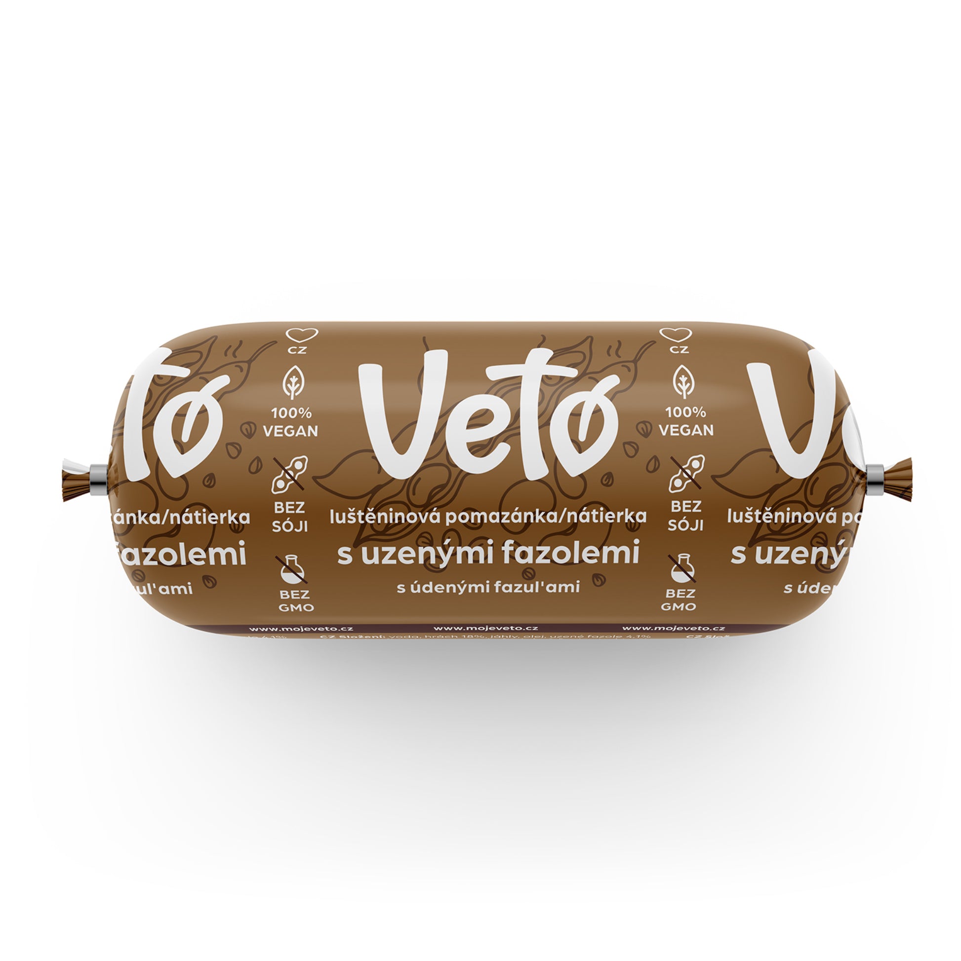 752096 Pomazánka s uzenými fazolemi 100 g   VETO ECO-1