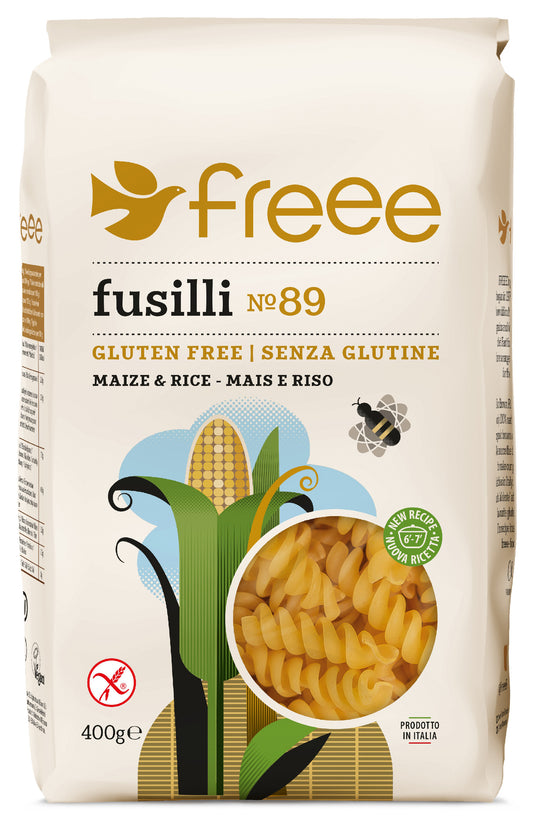 Freee Kukurično rýžové špirálky bez lepku 400g