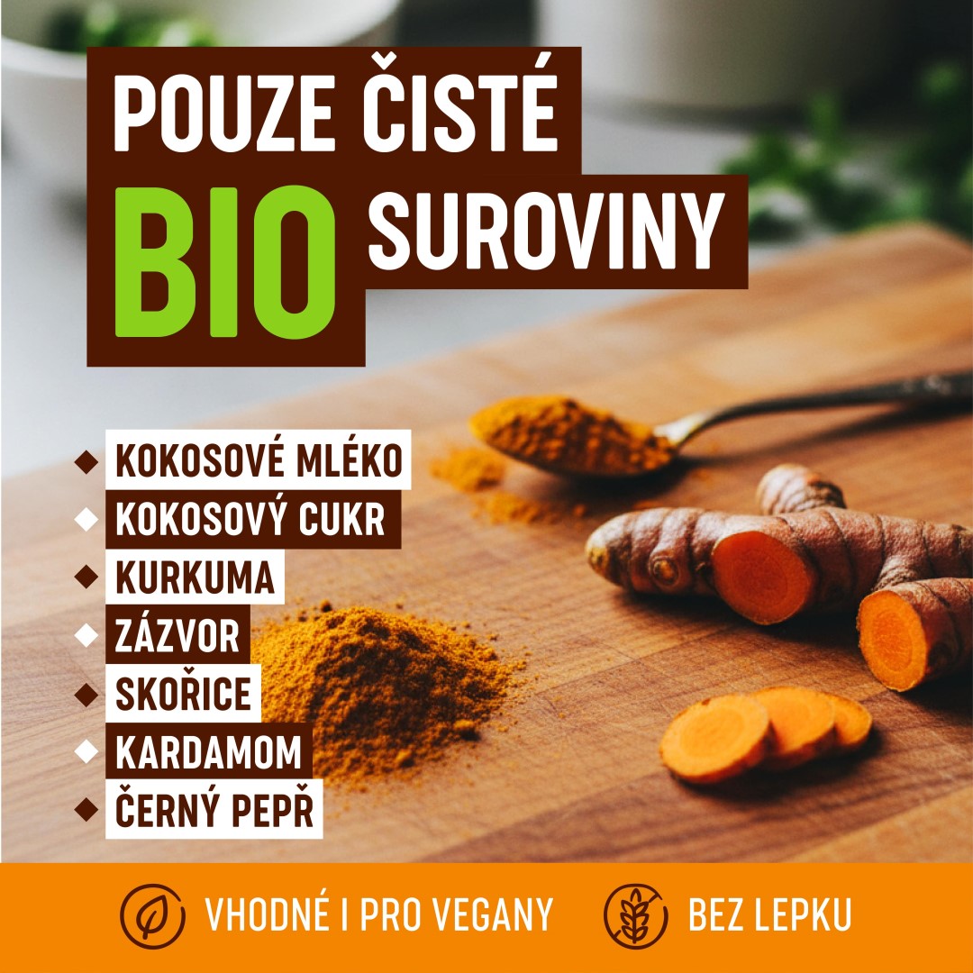 Organis kurkuma latte bio 28g
