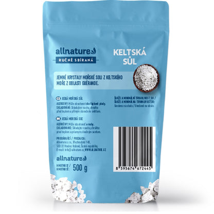 Allnature keltská soľ 500g
