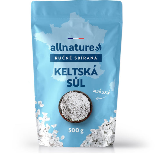 Allnature keltská soľ 500g