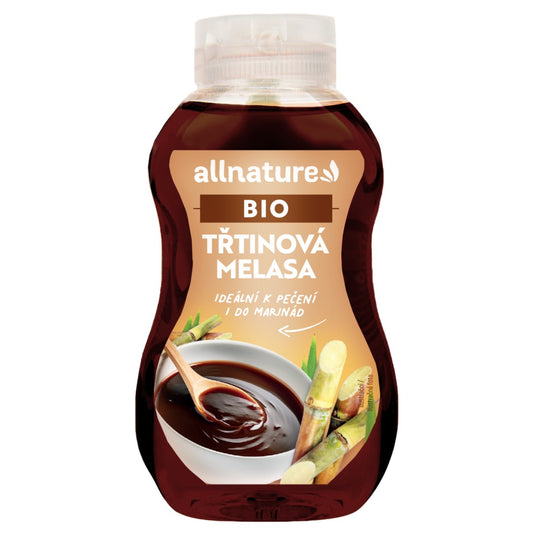 Allnature melasa trstinová bio 250ml