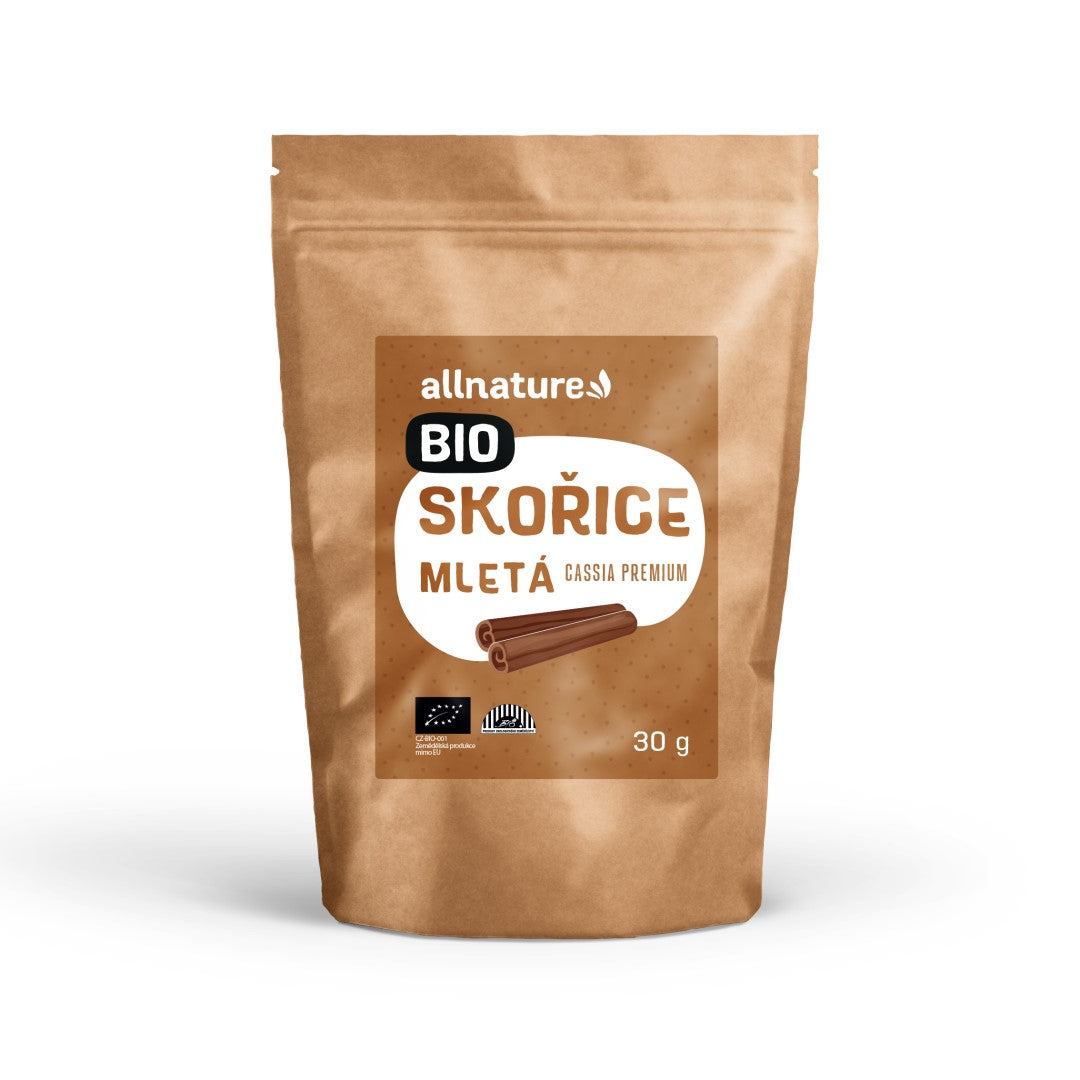 Allnature bio škorica cassia 30g