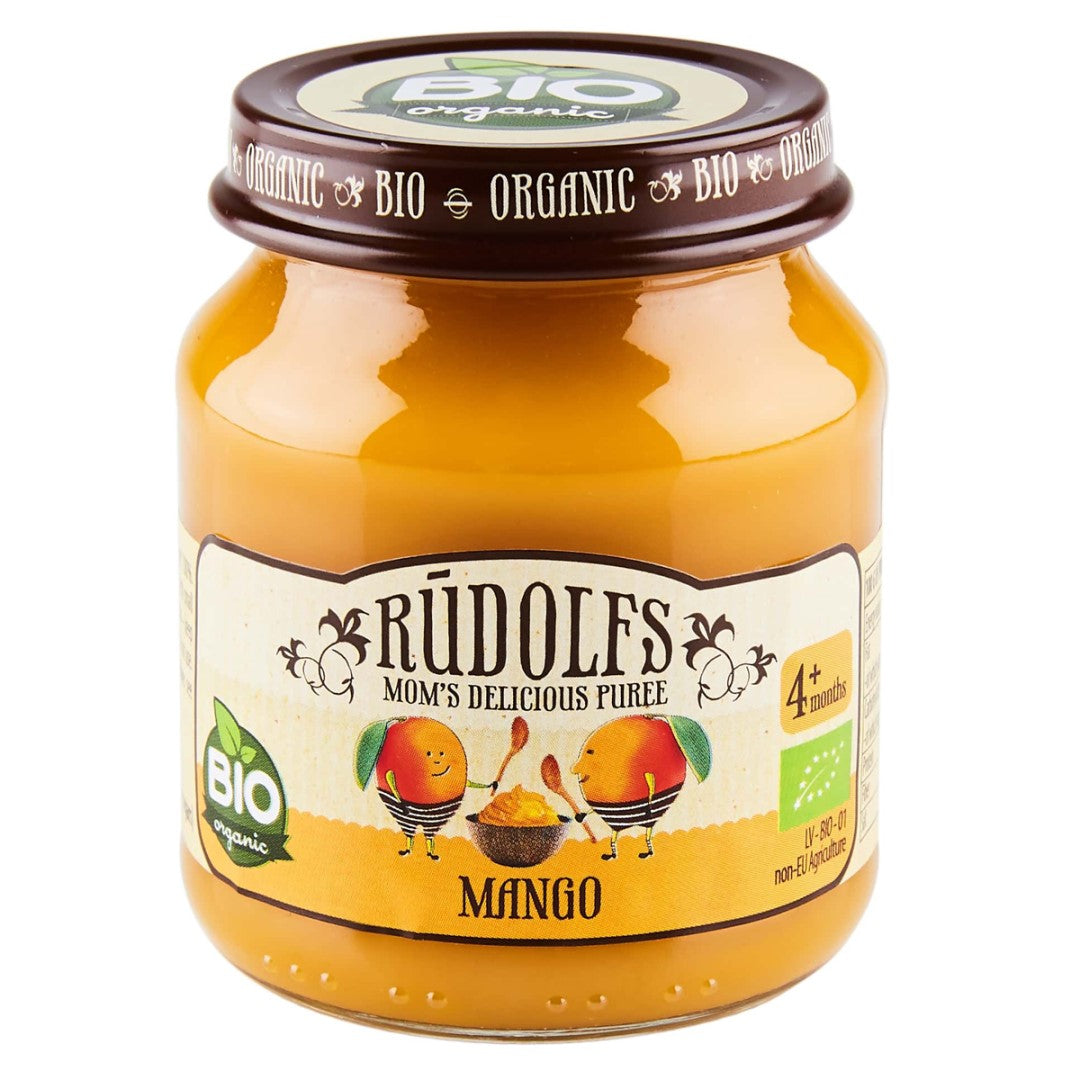 Rudolfs mango príkrm 120g bio