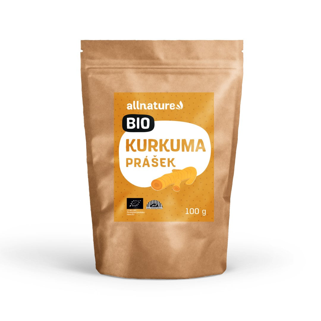 Allnature kurkuma prášok 100g bio