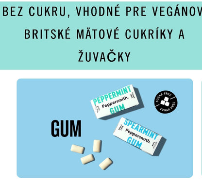Peppersmith PEPPERMINT žuvačky 15g