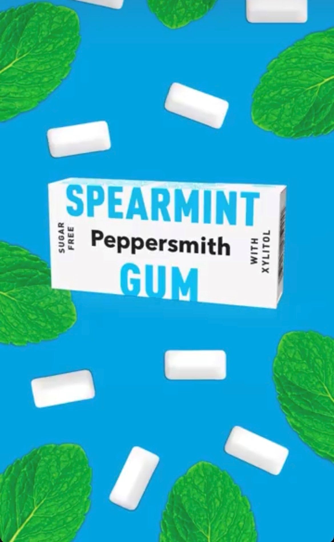 Peppersmith SPEARMINT žuvačky 15g
