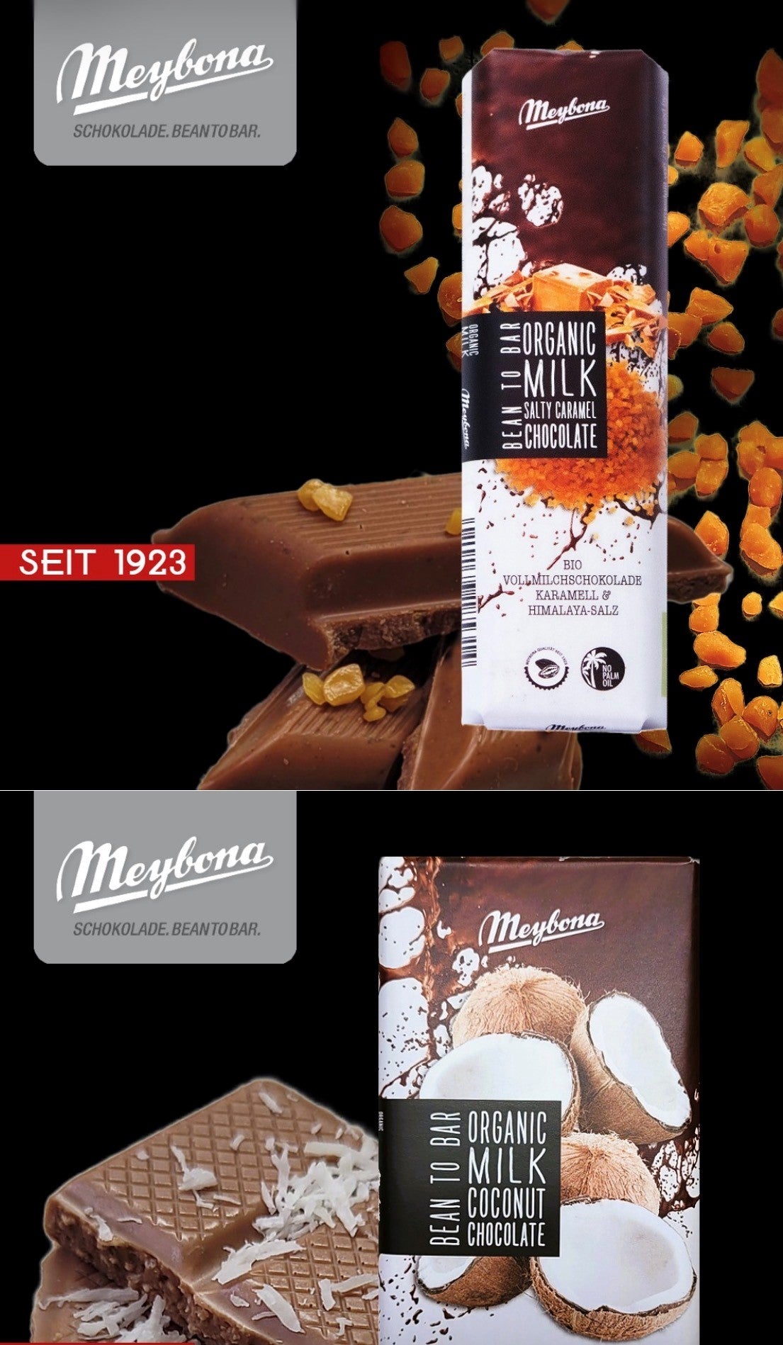 Meybona Bio čokoláda horká so zázvorom 100g 52% kakaa