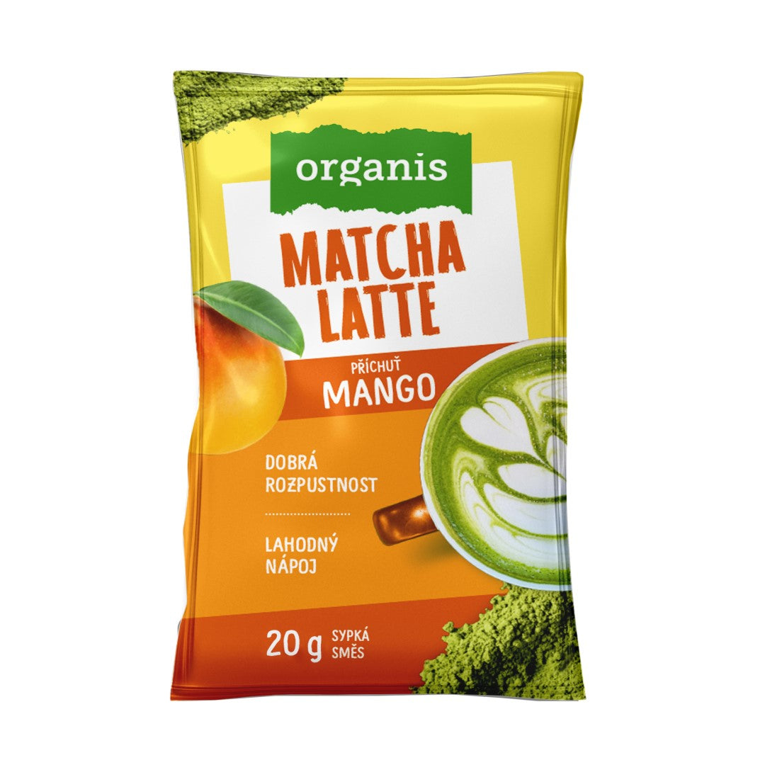 Organis matcha latte Mango 20g