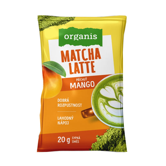 Organis matcha latte Mango 20g