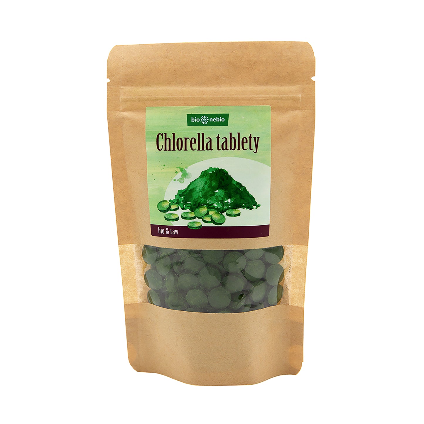 913113 Tablety Chlorella 100 g BIO   BIO NEBIO-1
