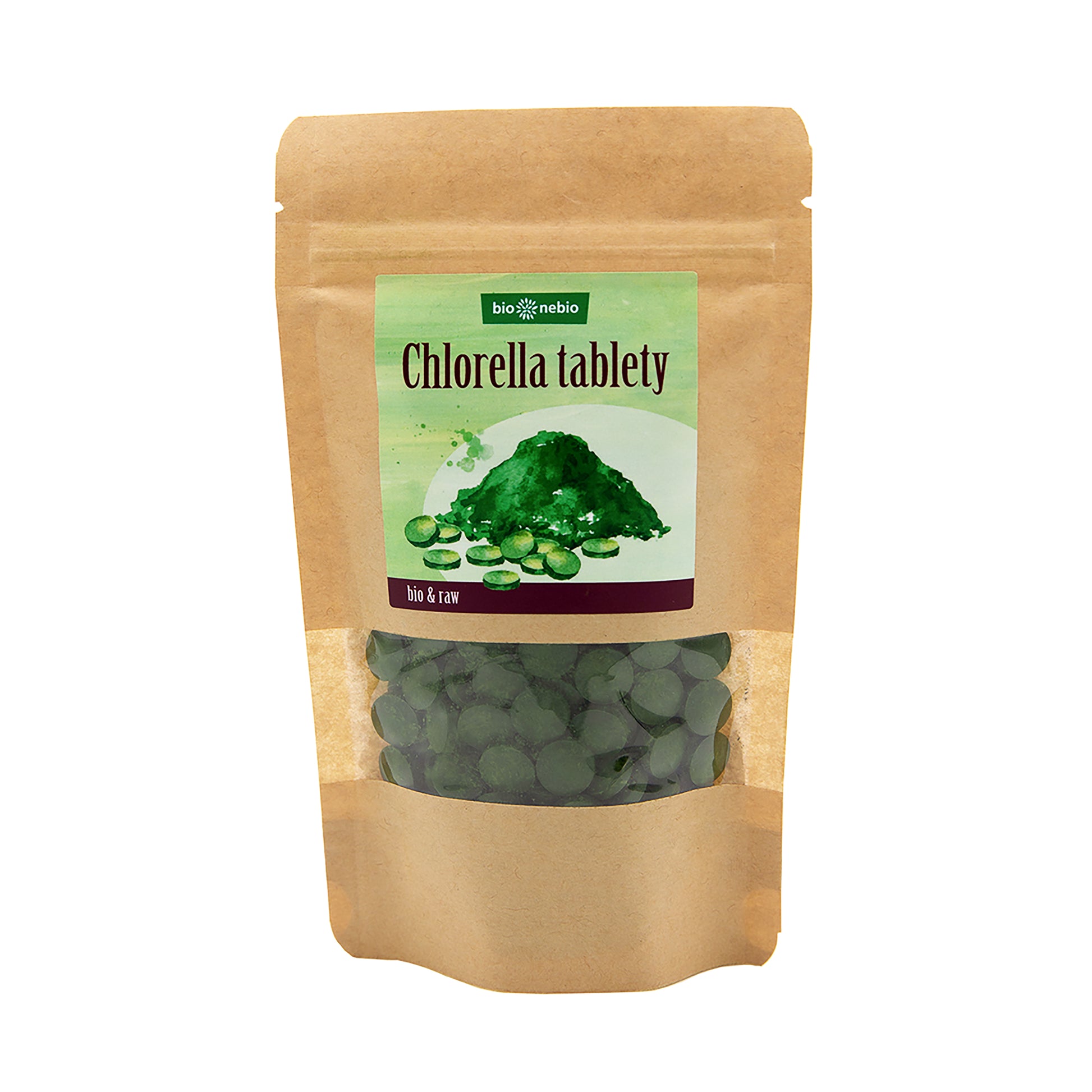 913113 Tablety Chlorella 100 g BIO   BIO NEBIO-1
