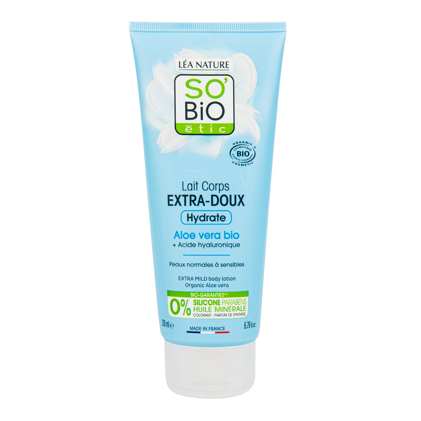 943816 Mléko tělové extra hydratační s aloe vera a hyaluronem 200 ml BIO  SO’BIO étic  -1