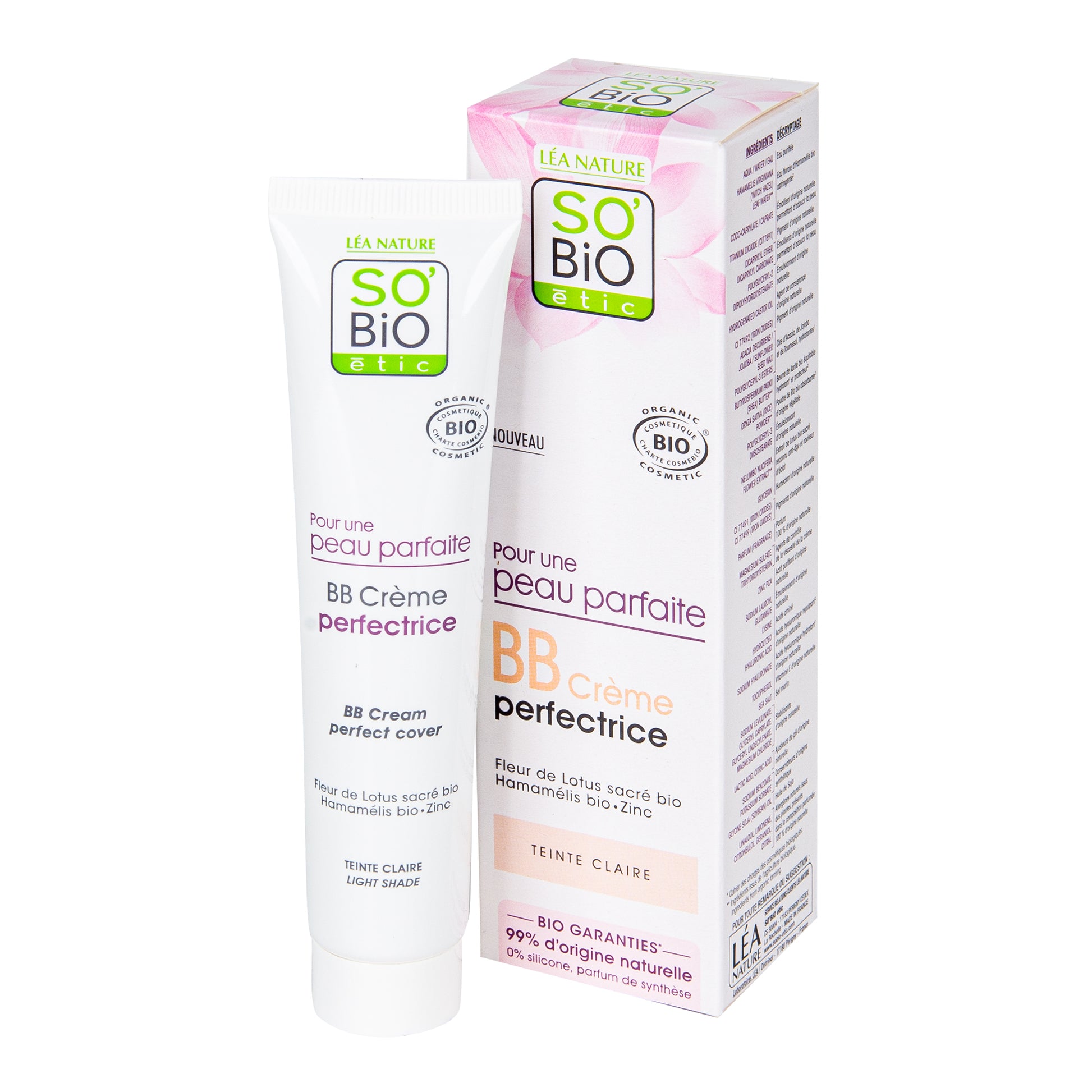 943863 BB krém pro dokonalou pleť — odstín Light 40 ml BIO   SO’BiO étic-1