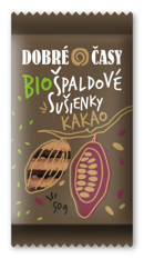 Dobré časy KAKAO špaldové sušienky  50g   BIO