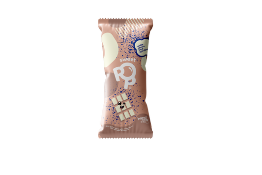 Sweet Pop Raw lízatko Čokoláda s modrou spirulinou 30g