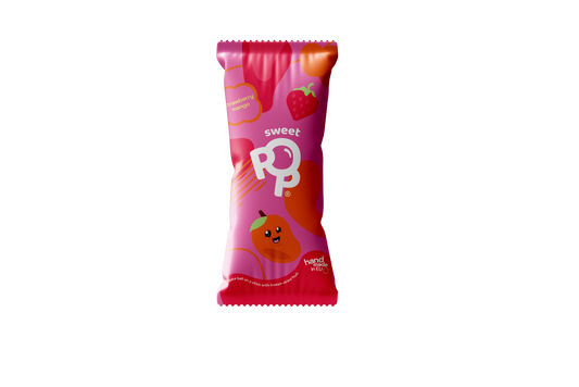 Sweet Pop Raw lízatko Jahoda-mango 30g