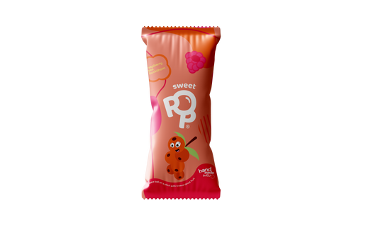 Sweet Pop Raw lízatko Malina-rakytník 30g