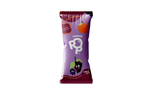 Sweet Pop Raw lízatko moruša-pomaranč 30g
