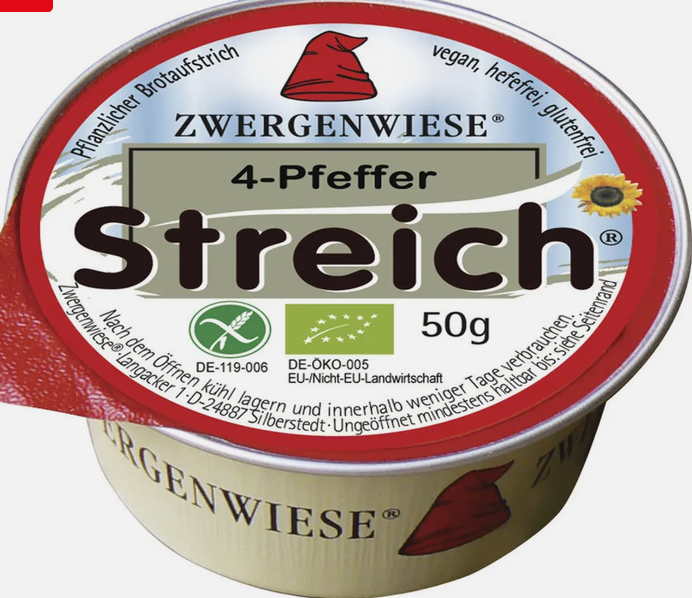 Zwergenwiese nátierka zo slnečnicových semienok 4 druhy korenia 50g bio